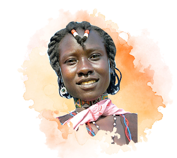 Image of Girl from the Blue Nile State