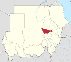 Khartoum State Map