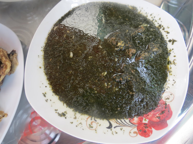 Mulukhiya (Jute plant soup) image