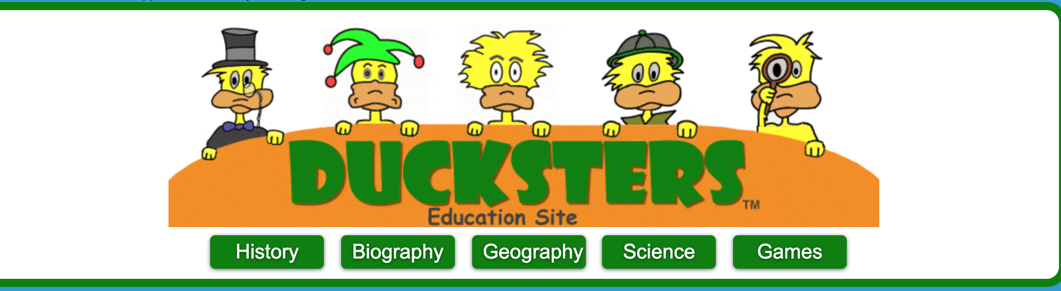 Ducksters Educational Website